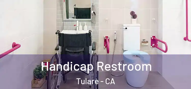 Handicap Restroom Tulare - CA